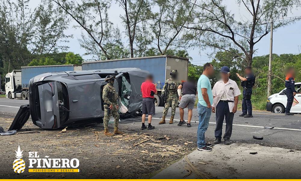 Veracruz: Choque entre camionetas deja severos daños materiales – El ...